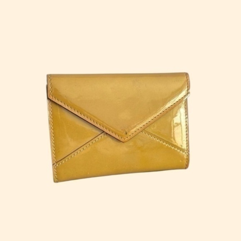 Cartier Patent Leather Wallet